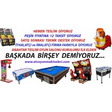Türkiye Oyun Salonu Kurulumu İthalatçı Firma